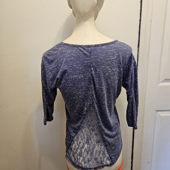 Purple Lace Back Maurices Sz S - Picture 5 of 6